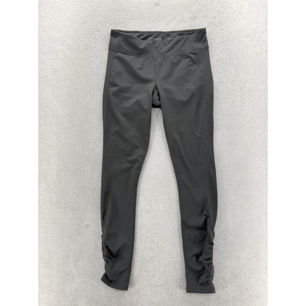 Toad&Co Debug Trail Tight Womens Small Gray Insect Shield Hiking Leggings Trail